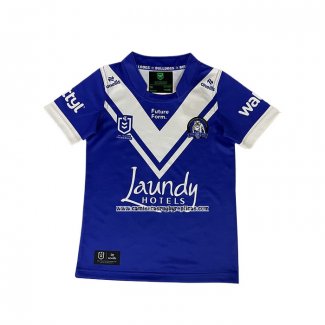 Camiseta Ninos Canterbury Bankstown Bulldogs Rugby 2025 Segunda