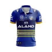Camiseta Polo Parramatta Eels Rugby 2024 Local