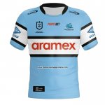 Camiseta Cronulla Sutherland Sharks Rugby 2024 Local