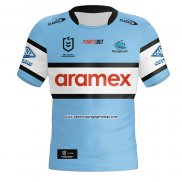 Camiseta Cronulla Sutherland Sharks Rugby 2024 Local