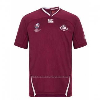 Camiseta Georgia Rugby RWC2019 Marron