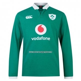Camiseta Irlanda Mangas Larga Rugby 2025-2026 Local