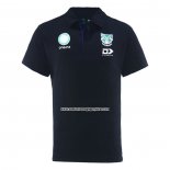 Camiseta Polo Nueva Zelandia Warriors Rugby 2025 Negro