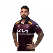 Camiseta Brisbane Broncos Rugby 2025 Captains Run