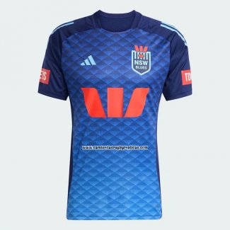 Camiseta NSW Blues Rugby 2025 Entrenamiento Azul