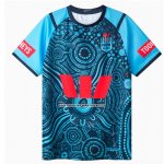 Camiseta Queensland Maroons Rugby 2024 Indigena  Camiseta Queensland Maroons Rugby 2024 Indigena