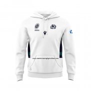 Sudaderas con Capucha Escocia Rugby 2023 Blanco