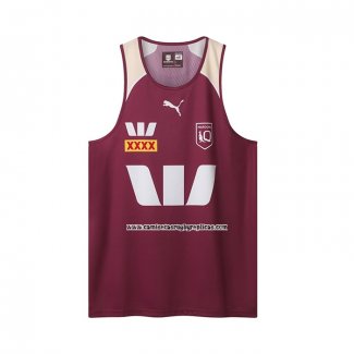 Tank Top Queensland Maroons Rugby 2026 Entrenamiento