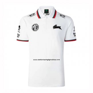 Camiseta Polo South Sydney Rabbitohs Rugby 2026 Blanco