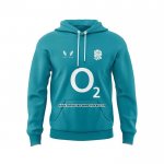 Sudaderas con Capucha Inglaterra Rugby 2025 Verde