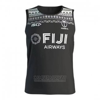 Tank Top Fiyi 7s Rugby 2020 Negro