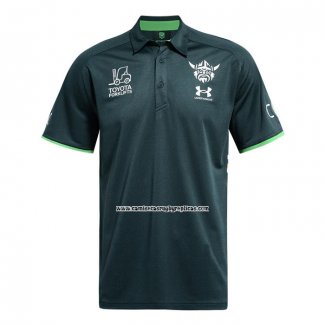 Camiseta Polo Canberra Raiders Rugby 2026 Verde
