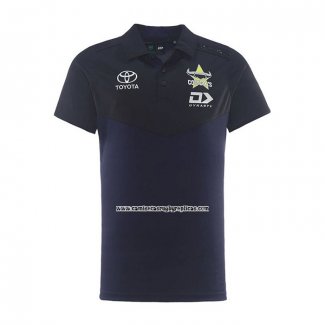 Camiseta Polo North Queensland Cowboys Rugby 2026 Negro