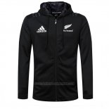 Nueva Zelandia All Blacks Rugby 2018-19 Chaqueta con Capucha