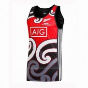 Nueva Zelandia All Blacks Rugby Tank Top Rojo