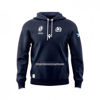 Sudaderas con Capucha Escocia Rugby 2023 Azul