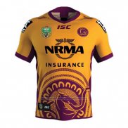 Camiseta Brisbane Broncos Rugby 2018-19 Conmemorative