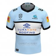 Camiseta Cronulla Sutherland Sharks Rugby 2020 Local