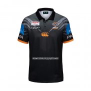 Camiseta Polo West Tigers Rugby 2026 Negro