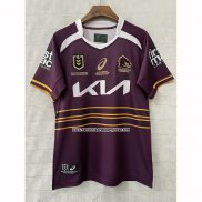 Camiseta Brisbane Broncos Rugby 2025 Local