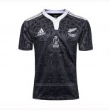 Camiseta Nueva Zelandia All Blacks Maori Rugby 100th Conmemorative