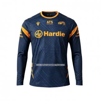 Camiseta Parramatta Eels Manga Larga Rugby 2026 Azul