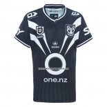 Camiseta Nueva Zelandia Warriors Rugby 2025 Entrenamiento Negro