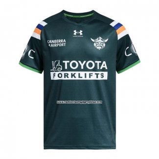 Camiseta Canberra Raiders Rugby 2026 Entrenamiento Verde