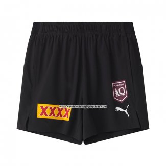 Pantalones Cortos Queensland Maroons Rugby 2026 Negro