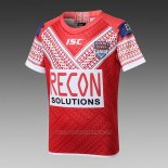 Camiseta Ninos Tonga Rugby 2018-2019 Rojo