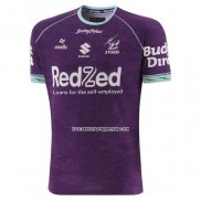 Camiseta Melbourne Storm Rugby 2026 Entrenamiento Violeta