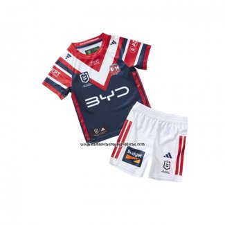 Camiseta Ninos Sydney Roosters Rugby 2026 Local