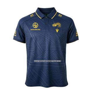 Camiseta Polo Parramatta Eels Rugby 2026 Azul