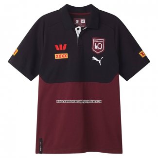 Camiseta Polo Queensland Maroons Rugby 2025