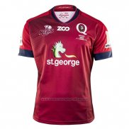 Camiseta Queensland Reds Rugby 2018 Red