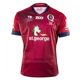 Camiseta Queensland Reds Rugby 2018 Red