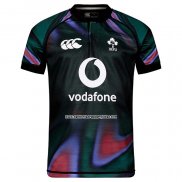 Camiseta Irlanda Rugby 2025-2026 Pre Partido Negro