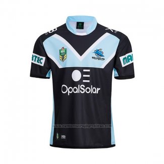 Camiseta Sharks Rugby 2018-19 Segunda