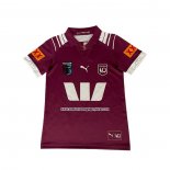 Camiseta Ninos Queensland Maroons Rugby 2025 Local