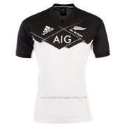 Camiseta Nueva Zelandia All Blacks Rugby 2017 Segunda