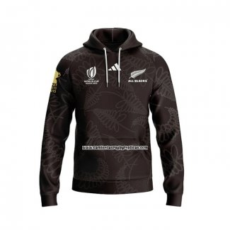 Sudaderas con Capucha All Black Rugby 2023 Negro