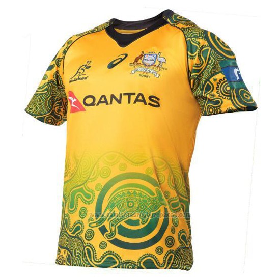 Maillot De Rugby Wallabies (Australie) 2016 - Pro Fit équipement Joueur - Taille 2XL